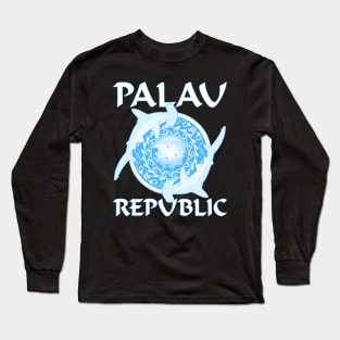 Palau hammerhead sharks Long Sleeve T-Shirt